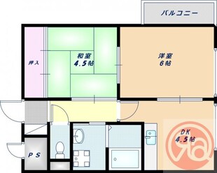 ロイヤルコート清水丘の物件間取画像